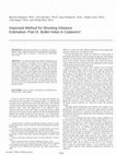 Research paper thumbnail of Improved shooting distance estimation. Part III. Bullet holes in cadavers