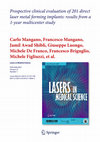 Research paper thumbnail of Prospective clinical evaluation of 201 direct laser metal forming implants: results from a 1-year multicenter study