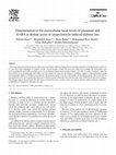 Research paper thumbnail of Determination of the extracellular basal levels of glutamate and GABA at dentate gyrus of streptozotocin-induced diabetic rats