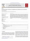 Research paper thumbnail of Bioorganometallic chemistry of molybdenocene dichloride and its derivatives