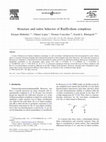 Research paper thumbnail of Structure and redox behavior of Ru(II)-diene complexes