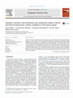 Research paper thumbnail of Synthesis, Structure, Electrochemistry, and Cytotoxic Properties of Ferrocenyl Ester Derivatives