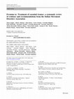 Research paper thumbnail of Erratum to: Treatment of essential tremor: a systematic review of evidence and recommendations from the Italian Movement Disorders Association