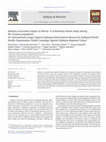 Research paper thumbnail of Epilepsy-associated stigma in Bolivia: A community‐based study among the Guarani population