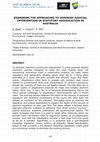 Research paper thumbnail of EXAMINING THE APPROACHES TO DIMINISH JUDICIAL INTERVENTION IN STATUTORY ADJUDICATION IN AUSTRALIA