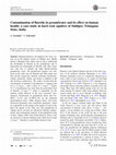 Research paper thumbnail of Contamination of fluoride in groundwater and its effect on human health: a case study in hard rock aquifers of Siddipet, Telangana State, India