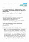 Research paper thumbnail of In Ovo Administration of Silver Nanoparticles and/or Amino Acids Influence Metabolism and Immune Gene Expression in Chicken Embryos