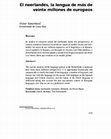 Research paper thumbnail of El neerlandés, la lengua de más de veinte millones de europeos