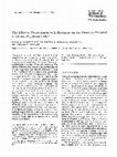 Research paper thumbnail of The effect of pretreatment with reserpine on the diastolic potential of guinea-pig atrial cells