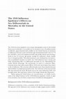 Research paper thumbnail of The 1918 Influenza Epidemic's Effects on Sex Differentials in Mortality in the United States