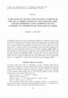 Research paper thumbnail of VARIATION OF HUMAN SEX RATIOS AT BIRTH BY THE SEX COMBINATIONS OF THE EXISTING SIBS, AND BY REPRODUCTIVE STOPPING RULES: ANSWER TO COMMENTS BY WILLIAM H. JAMES