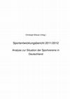 Research paper thumbnail of Sportstättensituation deutscher Sportvereine