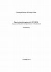 Research paper thumbnail of Sportentwicklungsbericht 2011/2012. Analyse zur Situation der Sportvereine in Deutschland. Kurzfassung