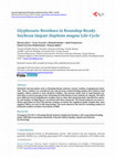 Research paper thumbnail of Glyphosate-Residues in Roundup-Ready Soybean Impair Daphnia magna Life-Cycle