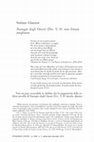 Research paper thumbnail of Nastagio degli Onesti (Dec. V, 8): una lettura junghiana (2014)