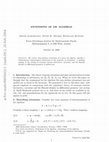 Research paper thumbnail of Extensions of Lie algebras