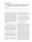 Research paper thumbnail of Mild Metabolic Acidosis and Protein Metabolism in Dialysis Patients: A Reasoned Approach to Alkali Therapy