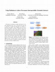 Research paper thumbnail of Using Mediation to Achieve Provenance Interoperability (Extended Abstract)