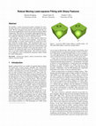 Research paper thumbnail of Robust moving least-squares fitting with sharp features