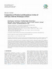 Research paper thumbnail of Comparison of Protein Acetyltransferase Action of CRTAase with the Prototypes of HAT