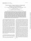 Research paper thumbnail of Protective role of gamma interferon in experimental pulmonary paracoccidioidomycosis