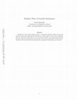 Research paper thumbnail of Modern Tests of Lorentz Invariance