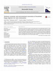 Research paper thumbnail of Technical, economic and environmental assessment of household biogas digesters for rural communities