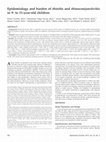 Research paper thumbnail of Epidemiology and burden of rhinitis and rhinoconjunctivitis in 9- to 11-year-old children