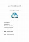 Research paper thumbnail of Trabajo Fin de Grado: El cunerismo en la provincia de Almería durante la Restauración (1876-1923)