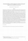 Research paper thumbnail of Environmental efficiency and labour productivity: Trade-off or joint dynamics? A theoretical investigation and empirical evidence from Italy using NAMEA