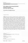 Research paper thumbnail of The evolution of environmental and labor productivity dynamics