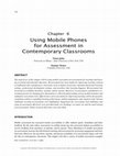 Research paper thumbnail of Ch6Using mobile phones for assessment in contemporary classrooms