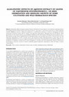 Research paper thumbnail of Allelopathic Effects of Aqueous Extract of Leaves of Parthenium Hysterophorus L. on Seed Germination and Seedling Growth of Some Cultivated and Wild Herbaceous Species