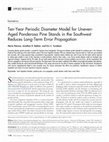 Research paper thumbnail of Ten-Year Periodic Diameter Model for Uneven-Aged Ponderosa Pine Stands in the Southwest Reduces Long-Term Error Propagation