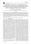 Research paper thumbnail of A Simulated Assessment of Loading Effect on Buck-Boost Converters used in Maximum Power Point Tracking of Photovoltaic Systems