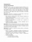 Research paper thumbnail of PROGRAMACIÓN II Actividad independiente#8