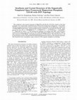 Research paper thumbnail of Synthesis and Crystal Structure of the Organically Templated Open Framework Magnesium Phosphate UiO-20 with DTF Topology