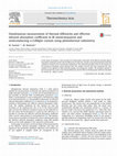 Research paper thumbnail of Simultaneous measurement of thermal diffusivity and optical absorption coefficient using photothermal radiometry. II Multilayered solids