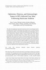 Research paper thumbnail of Optimism, distress, and immunologic status in HIV-infected gay men following hurricane andrew