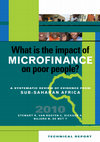 Research paper thumbnail of What is the impact of microfinance on poor people? A systematic review of evidence from sub-Saharan Africa. Technical report