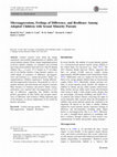 Research paper thumbnail of Microaggressions, Feelings of Difference, and Resilience Among Adopted Children with Sexual Minority Parents