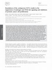 Research paper thumbnail of Knockdown of the cochaperone SGTA results in the suppression of androgen and PI3K/Akt signaling and inhibition of prostate cancer cell proliferation