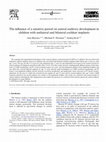 Research paper thumbnail of The influence of a sensitive period on central auditory development in children with unilateral and bilateral cochlear implants