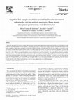 Research paper thumbnail of Rapid on-line sample dissolution assisted by focused microwave radiation for silicate analysis employing flame atomic absorption spectrometry: iron determination