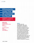 Research paper thumbnail of Rithmomachie – souboj čísel čili aritmetická hra filosofů