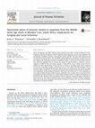 Research paper thumbnail of Thompson, J. & Henshilwood, C.S. 2014. Nutritional values of Middle Stone Age tortoises at Blombos Cave, South Africa, and implications for foraging and social behaviour. Journal of Human Evolution