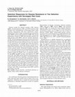 Research paper thumbnail of Selection Responses for Disease Resistance in Two Selection Experiments with Norwegian Red Cows