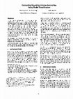 Research paper thumbnail of Computing bounding volume hierarchies using model simplification