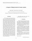 Research paper thumbnail of A sequence walking system for genome analysis