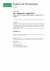 Research paper thumbnail of Le « street art » est-il fini ? Notes pour une lecture esthétique et critique de l’art urbain.